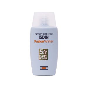 کرم ضد آفتاب بی رنگ ایزدین مدل Fusion Water حجم 50 میلی لیتر