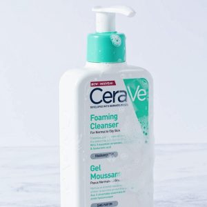 ژل شستشو صورت سراوی مخصوص پوست نرمال و چرب (مدل FOAMING CLEANSER) حجم 236 میل