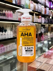 سرم روشن کننده بدن لنسیاد حاوی AHA و ویتامین سی