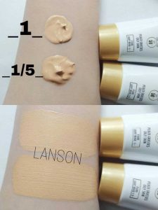 ضد آفتاب رنگی لانسون (Lanson) شماره 1.5، حجم 40 میل