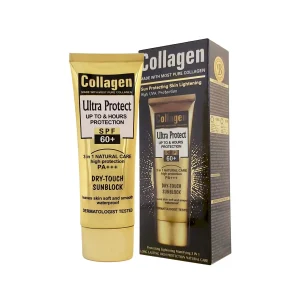 ضد آفتاب کلاژن وکالی بی رنگ Collagen Ultra protect 3 in 1 wokali
