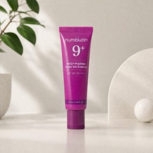 ضدآفتاب بی رنگ نامبوزین شماره 9 Peptides Dewy Sun Essence Numbuzin