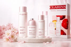 ست روشن‌کننده و ضدلک کلارنس Bright Plus Ritual مجموعه ۳ مرحله‌ای تخصصی برای پوست