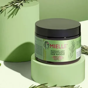 ماسک مو تقویت کننده میله مدل Rosemary Mint حجم 340 گرم
