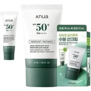 پک ضد آفتاب دوقلو هارت‌لیف + پانتنول SPF50+ Anua