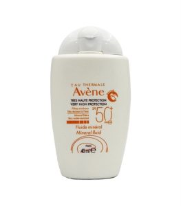 ضد آفتاب مینرال اون Avène SPF50 حجم 40 میل