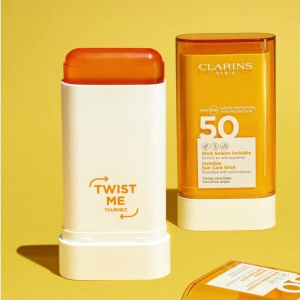 ضد آفتاب استیکی کلارنس SPF 50 حجم 17 گرم