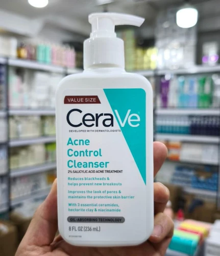 ژل شستشوی ضد جوش سراوی مدل (Acne Control) 237 میل