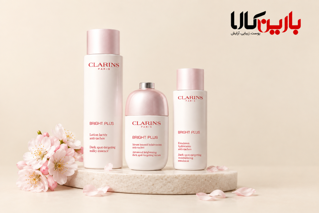 ست روشن‌کننده و ضدلک کلارنس Bright Plus Ritual مجموعه ۳ مرحله‌ای تخصصی برای پوست