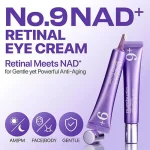 کرم دور چشم نامبوزین شماره 9 حاوی NAD+ و رتینول حجم 20 میل