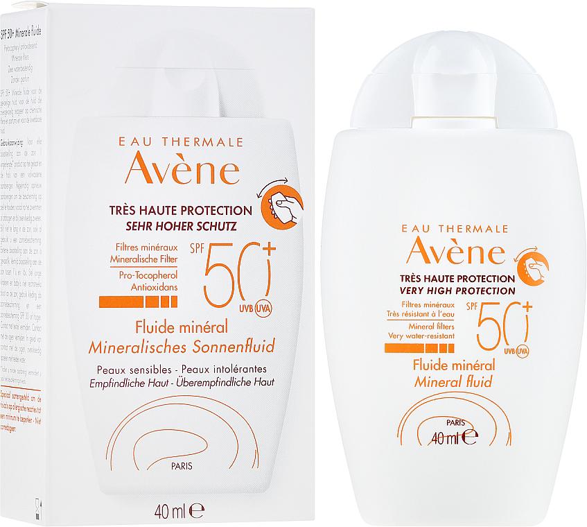 ضد آفتاب مینرال اون Avène SPF50 حجم 40 میل